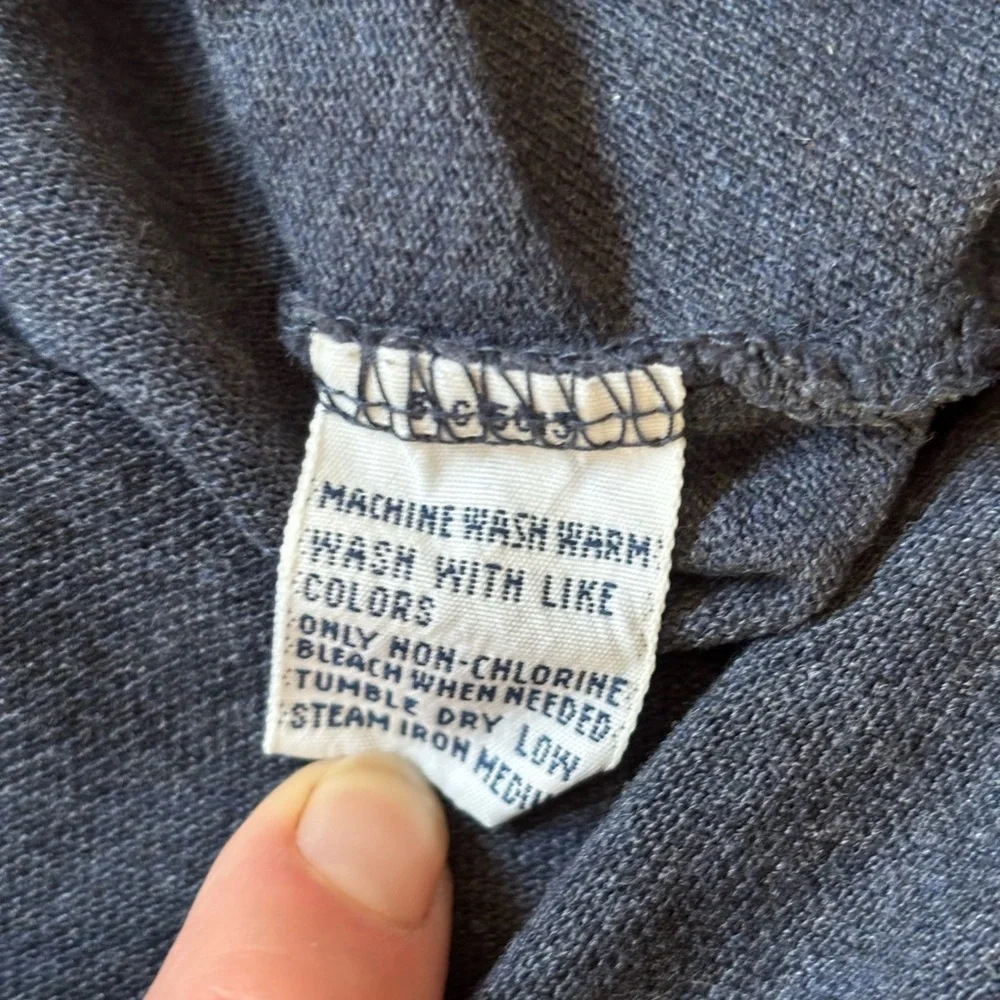 Vintage Polo Ralph Lauren Navy Polo Shirt Men’s size XL - Picture 5 of 7